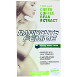 Отзывы о Rapidcuts Femme, зеленый кофе для похудения с витамином B12, 42 капсулы