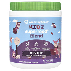 Kidz Superfood® Blend, Berry Blast, 6.35 oz (180 g)