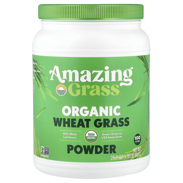 Amazing Grass Organic Wheat Grass Powder, 1.76 lb (800 g)