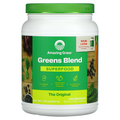 

Amazing Grass Greens Blend Superfood The Original 1.76 lb (800 g)