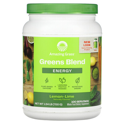 

Amazing Grass Green Blend Energy Lemon-Lime 1.54 lb (700 g)