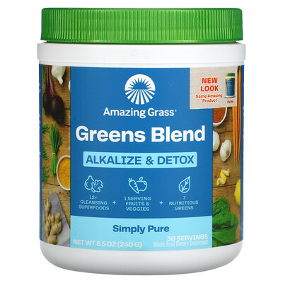 

Amazing Grass Green Superfood добавка для снижения кислотности и выведения токсинов 240 г (8 5 унции)