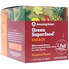 Amazing Grass, Green Superfood, Effervescent Greens Energy, Tropical Flavor, 6 Tubes, 10 Tablets Each