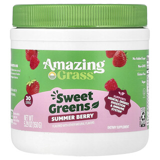 Amazing Grass, Slatko zelje, ljetno bobičasto voće, 150 g