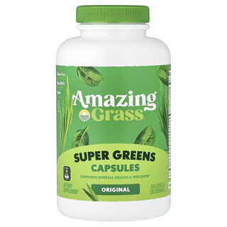 Amazing Grass, Super Greens, 150 kapsúl