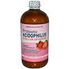 American Health, Probiotic Acidophilus, Natural Strawberry flavor, 16 fl oz (472 ml)