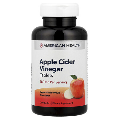 Photos - Other Sports Nutrition American Health, Apple Cider Vinegar, 200 Tablets  AMH-02941 (240 mg per Tablet)