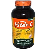 American Health, Ester-C, с цитрусовыми биофлавоноидами, 500 мг, 450 вегетарианских таблеток отзывы