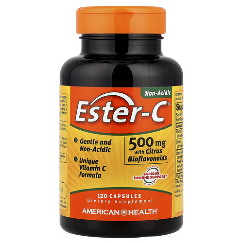 American Health Ester-C® with Citrus Bioflavonoids, 120 Capsules