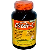 American Health, Эстер-C, 500 мг, 120 капсул на растительной основе отзывы