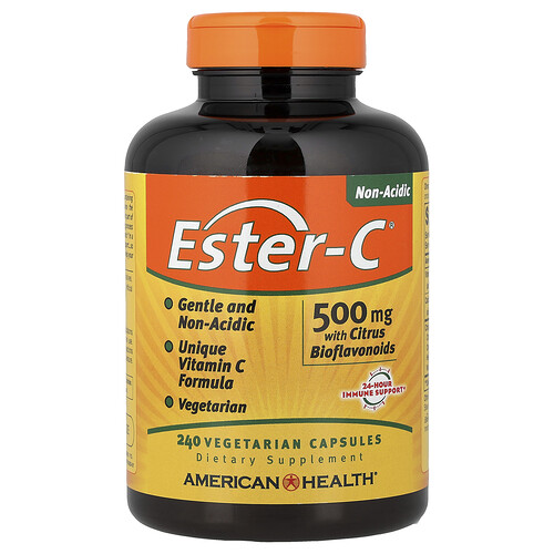 American Health Ester-C® with Citrus Bioflavonoids, 240 Vegetarian Capsules