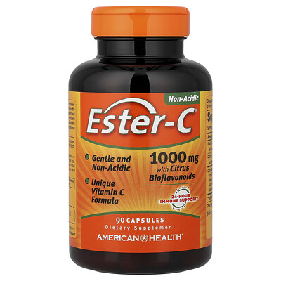 Product Image for American Health, Ester-C with Citrus Bioflavonoids, 90 Capsules