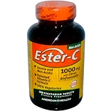American Health, Эстер-C, 1000 мг, 120 растительных таблеток отзывы