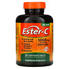 American Health, Ester-C с цитрусовыми биофлавоноидами, 1000 мг, 180 вегетарианских таблеток