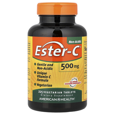 Product Image for American Health, Ester-C , 225 Vegetarian Tablets (500 mg per Tablet)