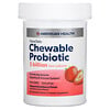 American Health‏, Once Daily Chewable Probiotic, Natural Strawberry, 5 Billion CFU, 60 Chewable Tablets