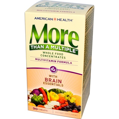 American Health More Than a Multiple with Brain Essentials, 90 Tablets