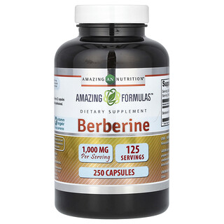 Amazing Nutrition, Berberină, 250 capsule (500 mg per capsulă)