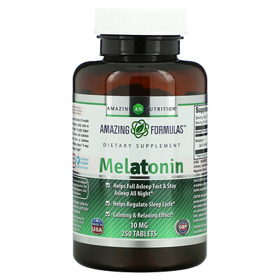 

Amazing Nutrition Melatonin 10 mg 250 Tablets