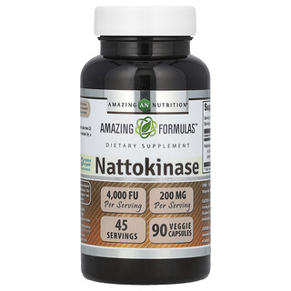 Amazing Nutrition, Nattokinase, 90 Veggie Capsules (100 mg per Capsule)
