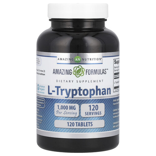 Amazing Nutrition L-триптофан 1000 мг 120 таблеток