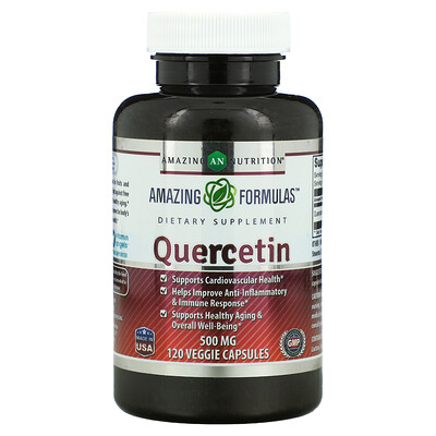 

Amazing Nutrition Quercetin 500 mg 120 Veggie Capsules