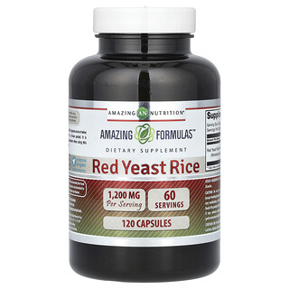Amazing Nutrition, Beras Ragi Merah, 120 Kapsul (600 mg per Kapsul)