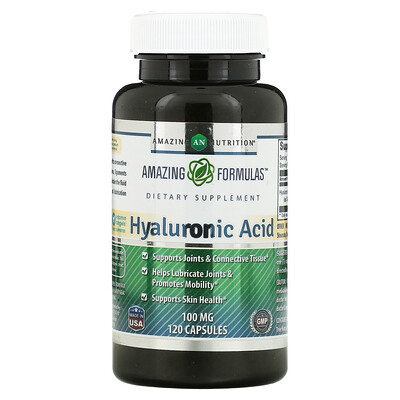 

Amazing Nutrition Hyaluronic Acid 100 mg 120 Capsules