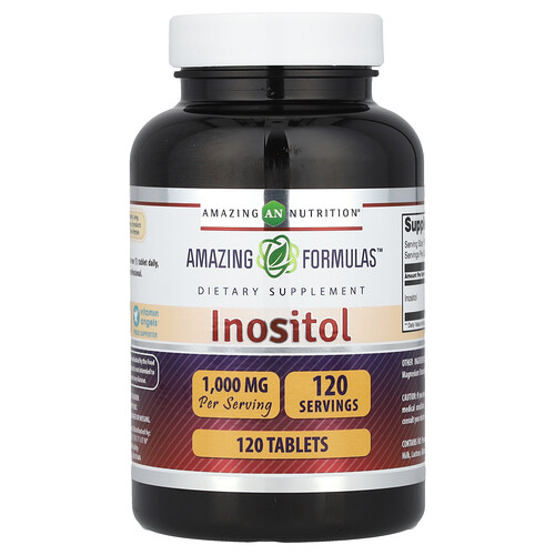 Amazing Nutrition Amazing Formulas™, Inositol, 1,000 mg, 120 Tablets