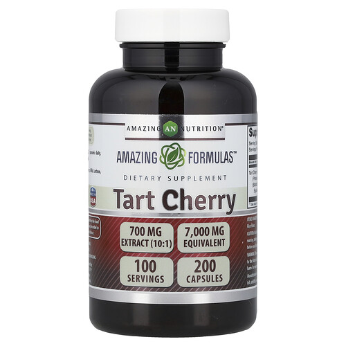 Amazing Nutrition, Cereza ácida, 200 cápsulas (3500 mg por cápsula)