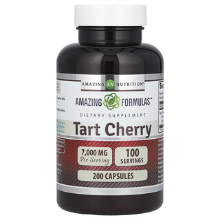 Amazing Nutrition, Cierpka wiśnia, 200 kapsułek (3500 mg na kapsułkę)