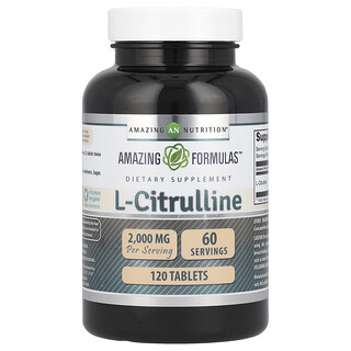 Amazing Nutrition, L-Citrulline, 2,000 mg, 120 Tablets (1,000 mg per Tablet)