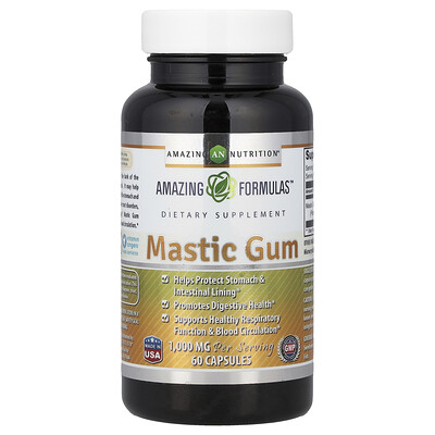 Amazing Nutrition, Almáciga, 60 cápsulas (500 mg por cápsula)