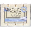 A La Maison de Provence, 핸드 및 바디 바 비누, 프레시 바다 소금, 4개입, 각 3.5oz