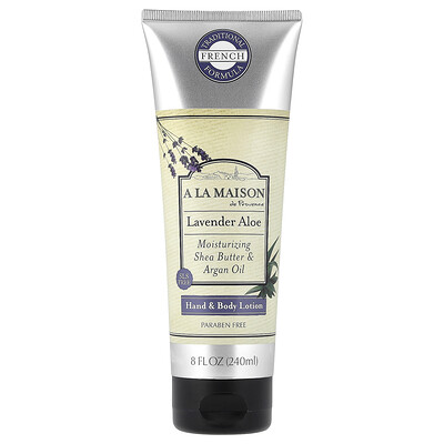 A La Maison de Provence, Loción para manos y cuerpo, Lavanda y aloe, 240 ml (8 oz. líq.)