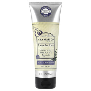 A La Maison de Provence, Losion Tangan & Tubuh, Aloe Lavender, 240 ml (8 ons cairan)