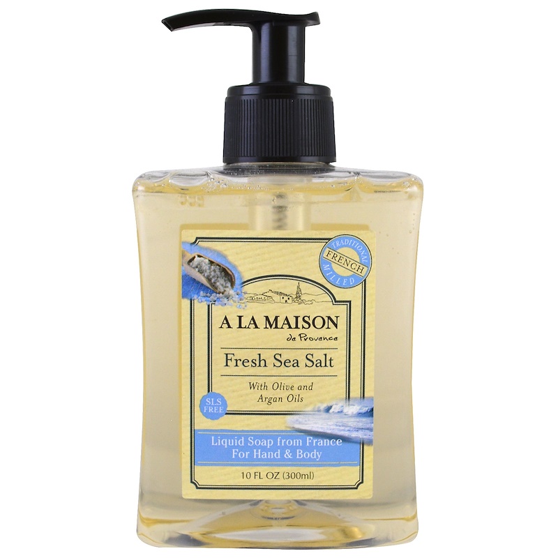 A La Maison de Provence, Liquid Soap For Hands & Body, Fresh Sea Salt