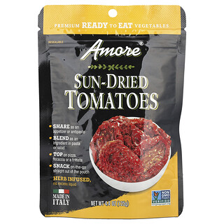 Amore, Soltørrede tomater, med urter, 125 g