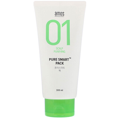 Amos 01 Scalp Purifying, Pure Smart Pack, 300 ml