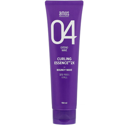 Amos 04 Extend Wave, Curling Essence 2X, 5 fl oz (150 ml)