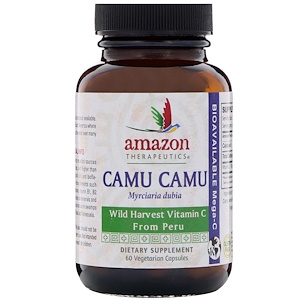 Отзывы о Амазон Тэрапьютикс, Camu Camu, 60 Vegetarian Capsules
