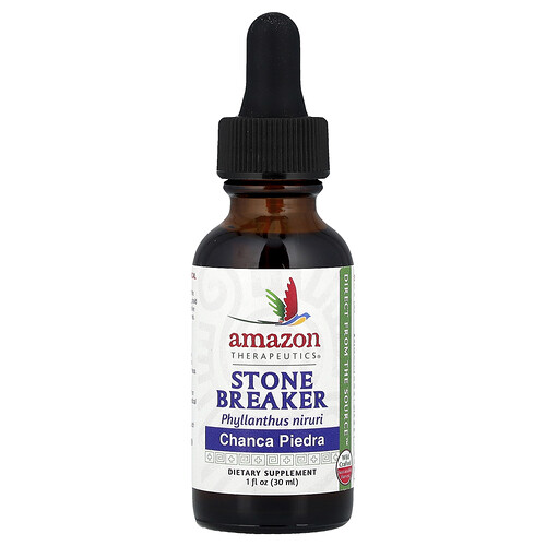 Amazon Therapeutics Stone Breaker, Chanca Piedra, 1 fl oz (30 ml)