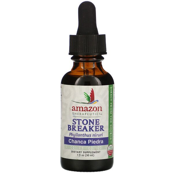 Amazon Therapeutics, Stone Breaker, Chanca Piedra, 1 oz (30 ml)