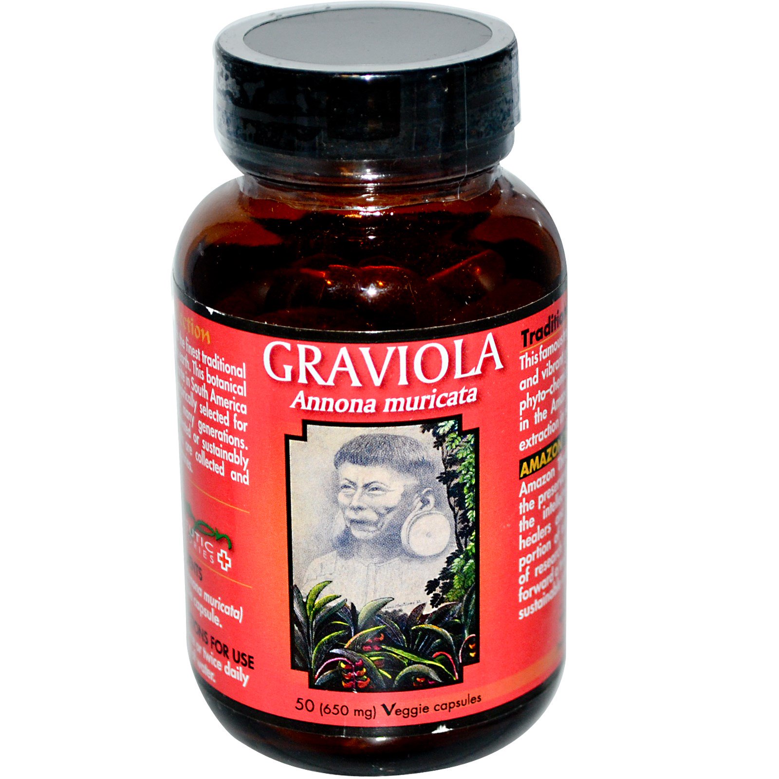 Graviola Capsules 60 Vegicaps Labs 325 Mg,1 Count (838451003987)