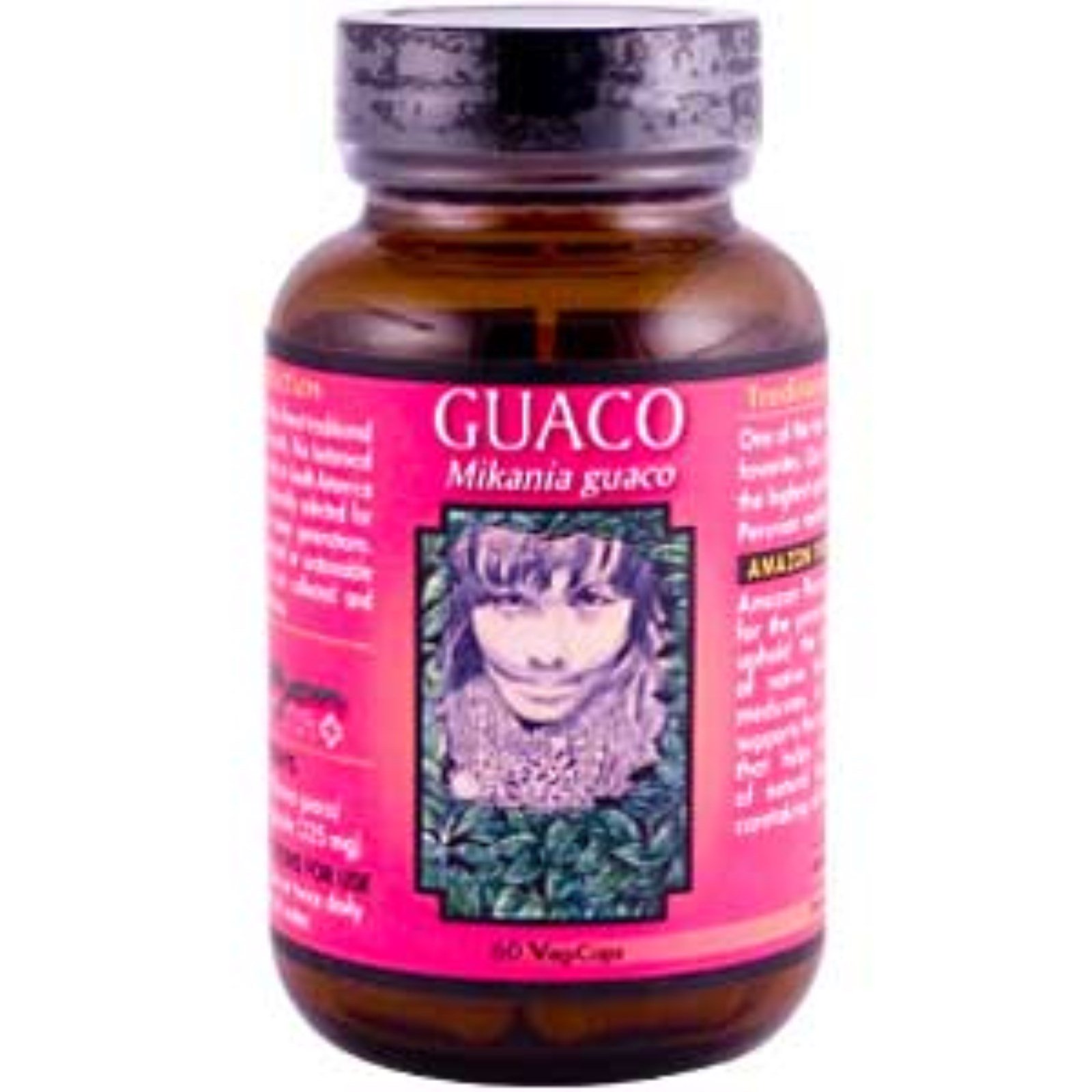 Guaco Capsules 60 Vegicaps 325 Mg,1 Count (838451004229)