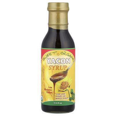 Product Image for Amazon Therapeutics, Sweet Organic Yacon Syrup, 11.5 fl oz