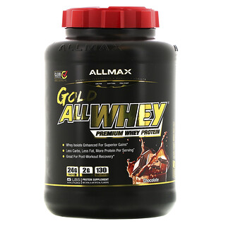 ALLMAX Nutrition, Gold AllWhey, Protéines de lactosérum de qualité supérieure, Chocolat, 2,27 kg