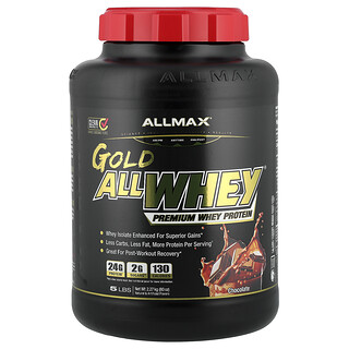 ALLMAX, GOLD ALLWHEY®, Premium Whey Protein, Chocolate, 5 lbs (2.27 kg)