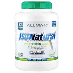 ISONatural™, ізолят сироваткового протеїну, без ароматизаторів, 2,27 кг (5 фунтів)