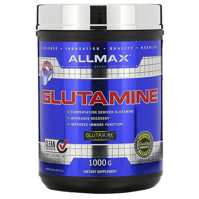 ALLMAX Nutrition Глютамин, 1000 г (2,20 фунта)